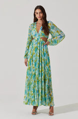 Revery Floral Long Sleeve Maxi Dress