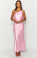 Tina Pink Formal Maxi Dress