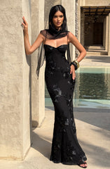 Nefertiti Maxi Dress - Black