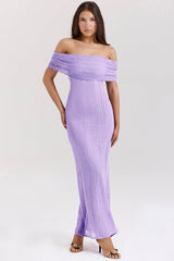 orchid ladder knit maxi dress - sale