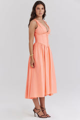 sorbet cotton corset sundress