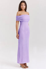 orchid ladder knit maxi dress - sale
